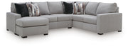 Lakepoint Nickel 2-Piece Sectional with Chaise - 66804S1