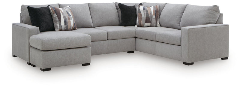 Lakepoint Nickel 2-Piece Sectional with Chaise - 66804S1