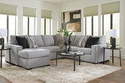 Lakepoint Nickel 2-Piece Sectional with Chaise - 66804S1