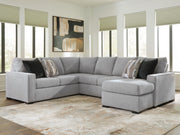 Lakepoint Nickel 2-Piece Sectional with Chaise - 66804S2