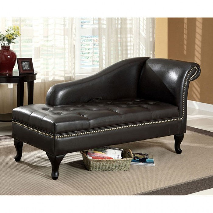 Lakeport Black Chaise - CM-BN6893