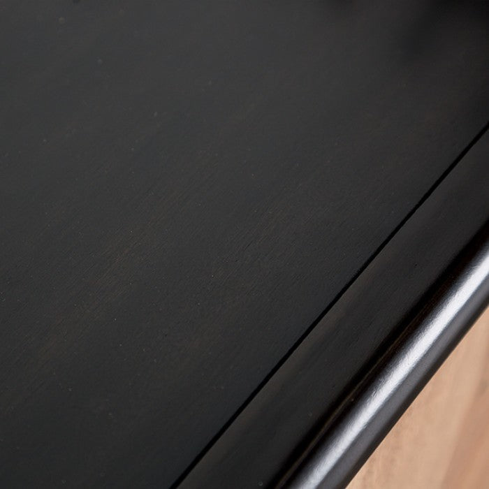 Lakeside Black/Natural Cabinet - FM39003BK-SV