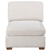 Lakeview 5-piece Upholstered Modular Sectional Sofa Ivory - 551461-SETB