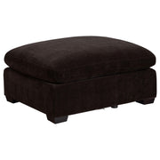 Lakeview Rectangular Upholstered Ottoman Dark Chocolate - 551466