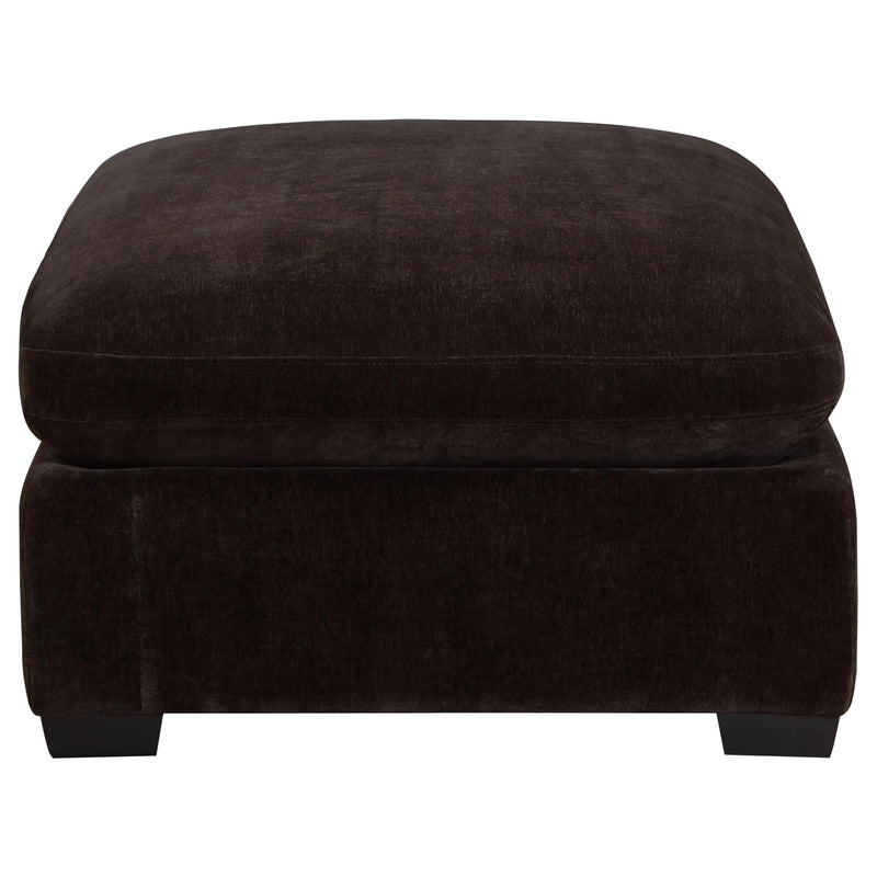 Lakeview Rectangular Upholstered Ottoman Dark Chocolate - 551466