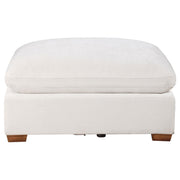 Lakeview Rectangular Upholstered Ottoman Ivory - 551463