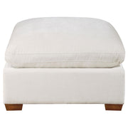 Lakeview Rectangular Upholstered Ottoman Ivory - 551463