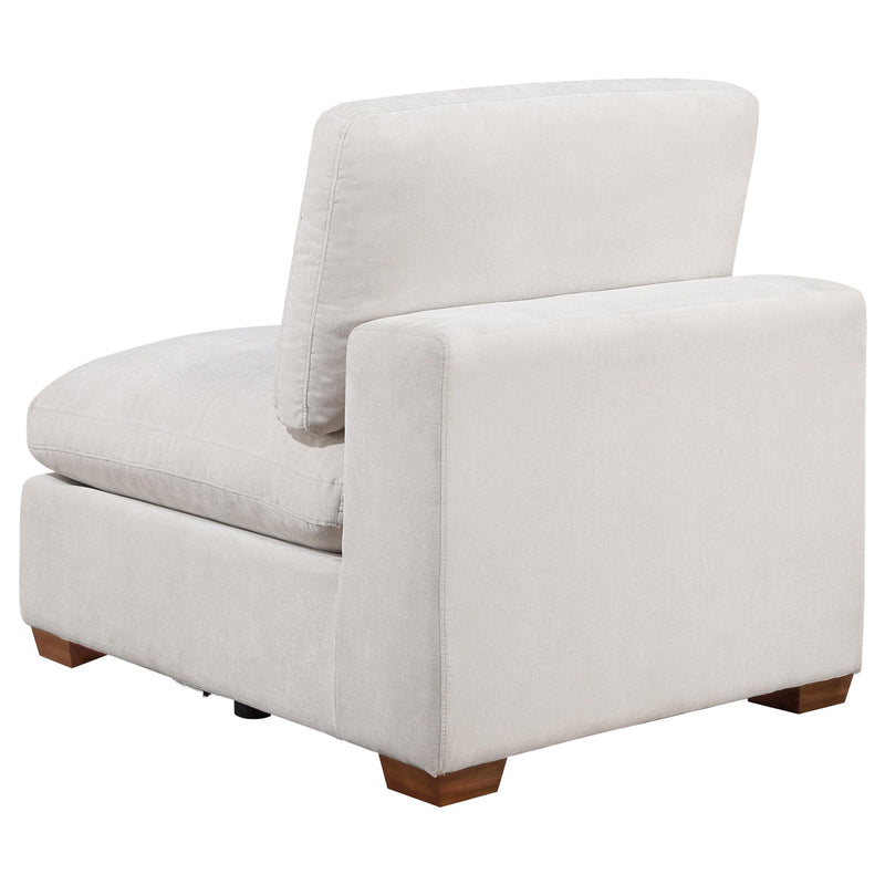 Lakeview Upholstered Armless Chair Ivory - 551461