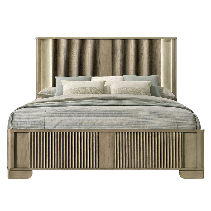 Lakkari Eastern King Bed w/LED - BD04871EK