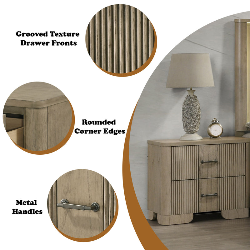 Lakkari Nightstand - BD04873
