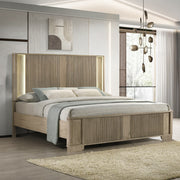 Lakkari Queen Bed w/LED - BD04872Q