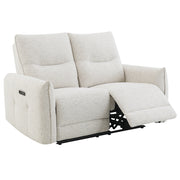 Lalisa Power Motion Loveseat w/USB Port - LV04781