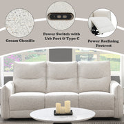 Lalisa Power Motion Sofa w/USB Port - LV04780