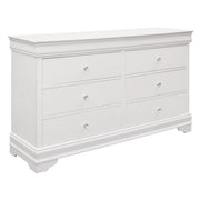 Lana White LED Upholstered Panel Bedroom Set - Gate FurnitureBedroom Set