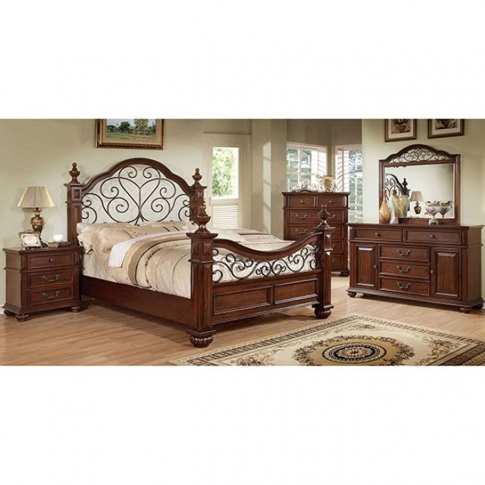 Landaluce Antique Dark Oak Mirror - CM7811M