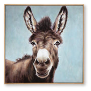 Landerton Brown/Blue/White Wall Art - A8000488