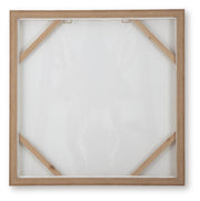 Landerton Brown/Blue/White Wall Art - A8000488