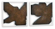 Landley Brown/White Wall Decor (Set of 2) - A8010465