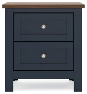 Landocken Brown/Blue Youth Panel Bedroom Set - Gate FurnitureYouth Bedroom Set