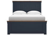 Landocken Brown/Blue Youth Panel Bedroom Set - Gate FurnitureYouth Bedroom Set