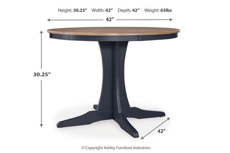 Landocken Dining Table and 4 Chairs - Gate FurnitureDining Room Set