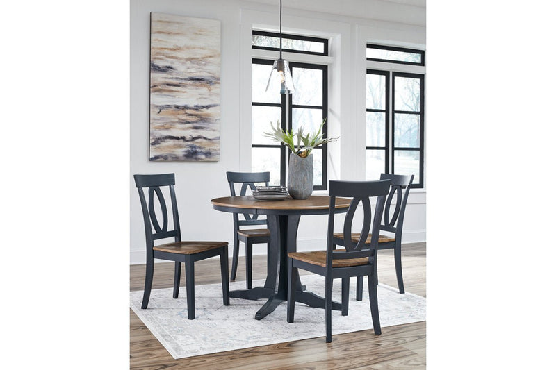 Landocken Dining Table and 4 Chairs - Gate FurnitureDining Room Set