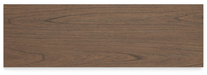 Landocken Full Panel Headboard and Dresser in Brown/Blue - PKG020599