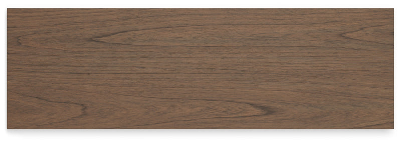 Landocken Full Panel Headboard with Dresser and 2 Nightstands in Brown/Blue from Ashley - Luna Furniture