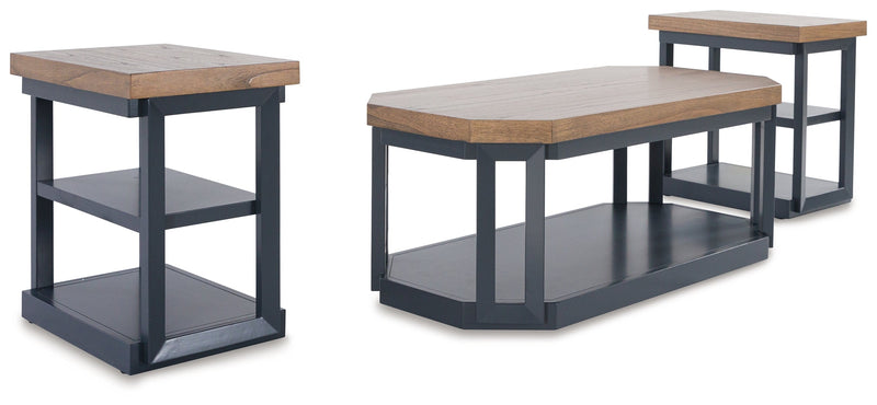 Landocken Table (Set of 3) - Gate FurnitureOccasional Table Set