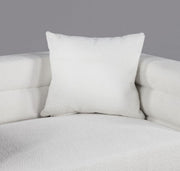 Landovery White/Gold Loveseat - CM6454WH-LV-PK