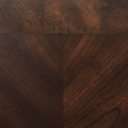 Laney 1-shelf Glass Top Rectangular Coffee Table Deep Merlot - 702448