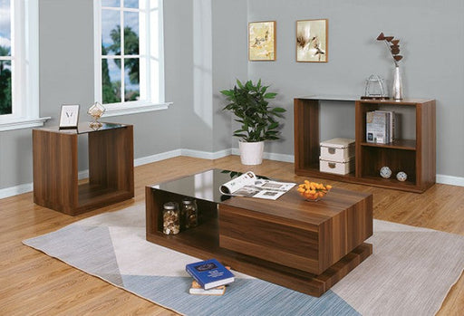 Langenthal Black/Dark Walnut Sofa Table - CM4568S