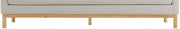 Langham 89.5" Linen Textured Fabric Upholstered Sofa in Beige - 157Beige-S