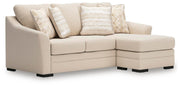Lango Jute Queen Sofa Chaise Sleeper - 4860268