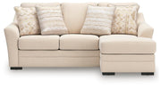 Lango Jute Queen Sofa Chaise Sleeper - 4860268