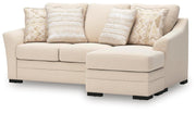 Lango Jute Queen Sofa Chaise Sleeper - 4860268