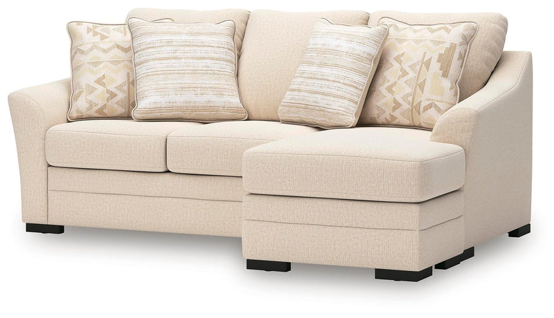 Lango Jute Queen Sofa Chaise Sleeper - 4860268