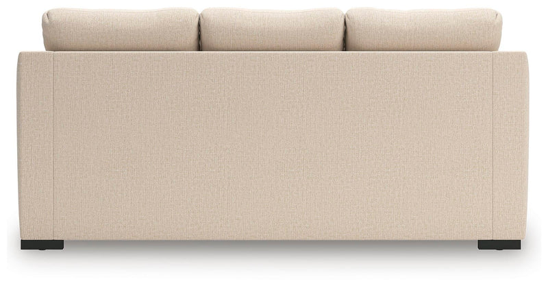Lango Jute Queen Sofa Chaise Sleeper - 4860268