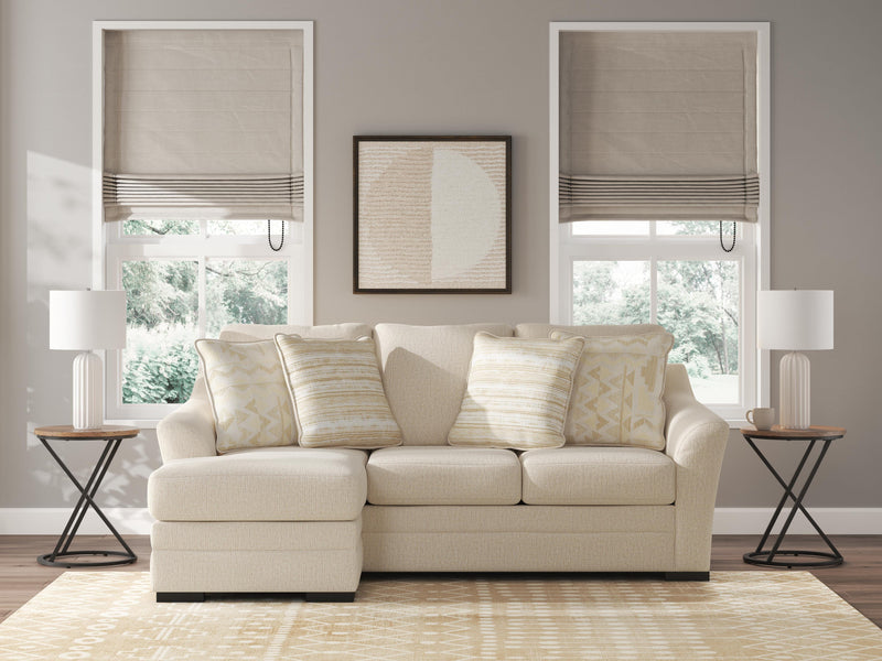 Lango Jute Queen Sofa Chaise Sleeper - 4860268