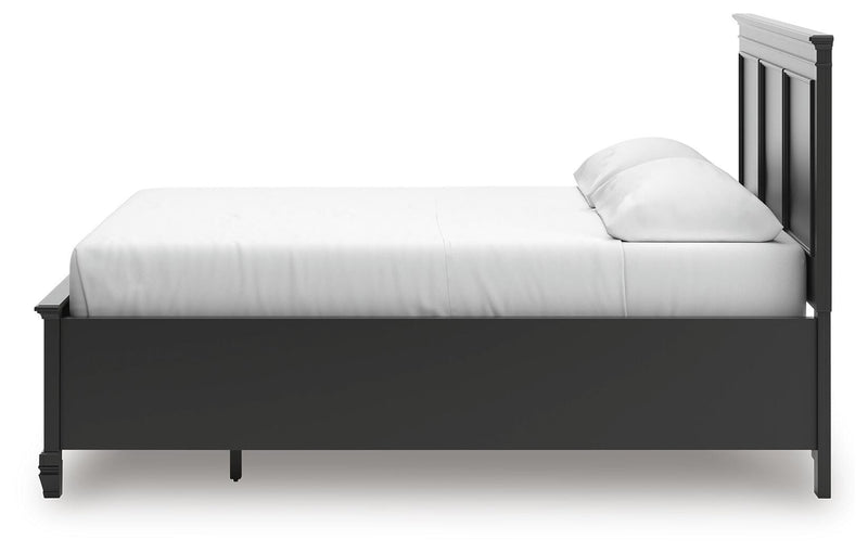 Lanolee Black California King Panel Storage Bed - B687B20
