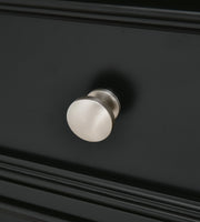 Lanolee Black Full Panel Bed and Chest - B687B12