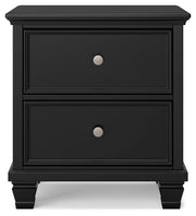 Lanolee Black Panel Bedroom Set - Gate FurnitureBedroom Set