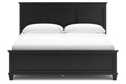 Lanolee Black Panel Bedroom Set - Gate FurnitureBedroom Set