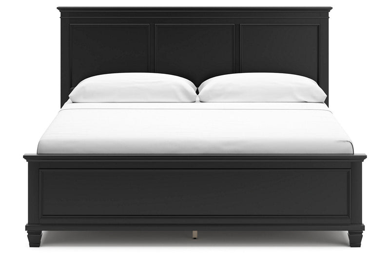 Lanolee Black Panel Bedroom Set - Gate FurnitureBedroom Set