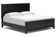 Lanolee Black Panel Bedroom Set - Gate FurnitureBedroom Set