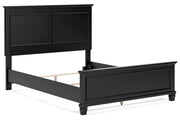 Lanolee Black Panel Bedroom Set - Gate FurnitureBedroom Set