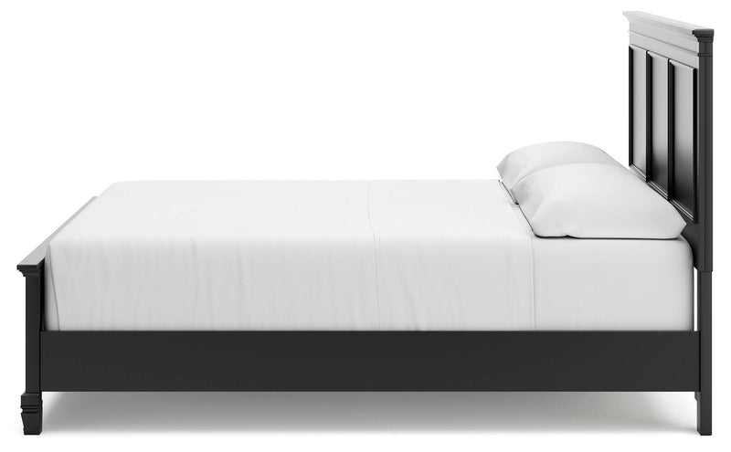 Lanolee California King Panel Bed, Dresser, Chest and 2 Nightstands - B687B32
