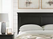 Lanolee Full Panel Storage Bed, Dresser and Chest in Black - PKG023911