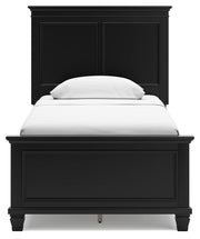 Lanolee Twin Panel Bed and Chest - B687B30