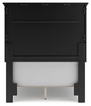 Lanolee Twin Panel Bed and Chest - B687B30